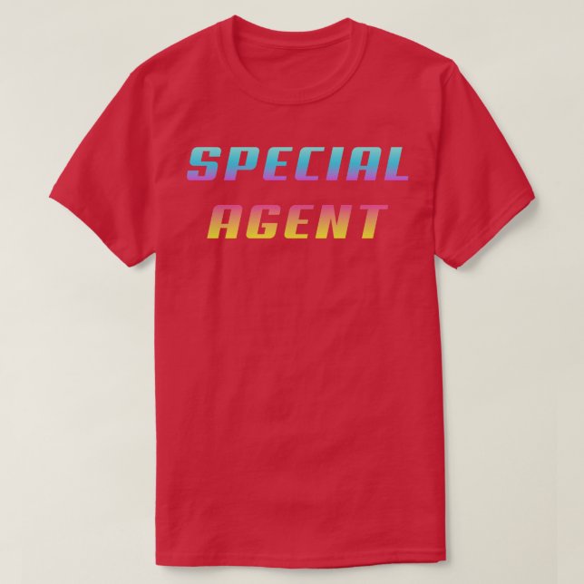 T-shirt Sacrifice de l'agent spécial (Design devant)
