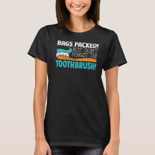 T-shirt Sacs emballés, mais n'oubliez pas les dentistes de