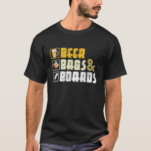 T-shirt Sacs et planches de bière Drôle sarcastique Cornho