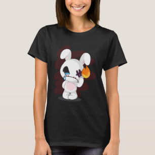 T-shirt Sad Broken Cute Emo Déplaisant Bunny Goth Horreur