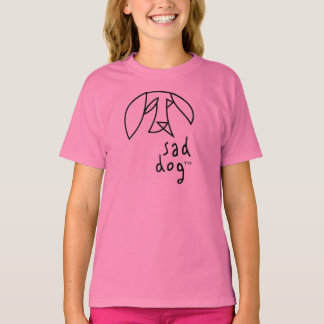 T-shirt Sad Dog™ - Babydoll pour filles