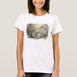 T-shirt 'Saddle Mending', affiche de la star de 'Davy Croc