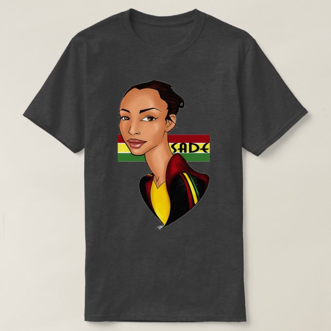 T-shirt Sade Adu Jazz (Design devant)