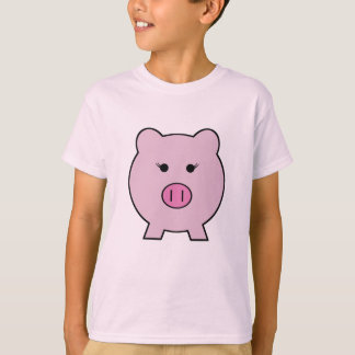 T-shirt Sadie le ~ rose Kawaii Girly mignon de porc