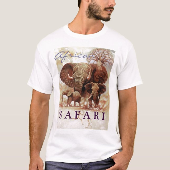 T-shirt Safari africain (Devant)