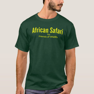 T-shirt Safari africain FFWG