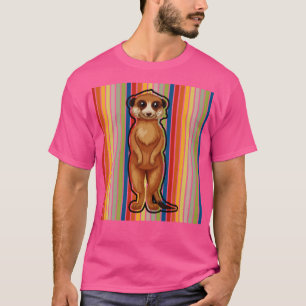 T-shirt Safari Afrique Cadeau de joli animal Suricate