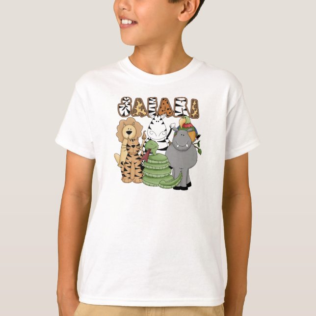 T-shirt Safari animal (Devant)