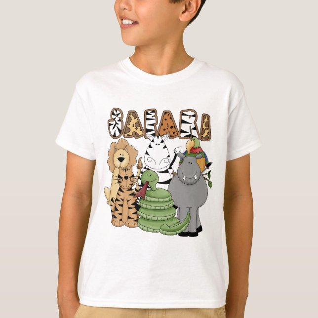 T-shirt Safari animal (Devant)