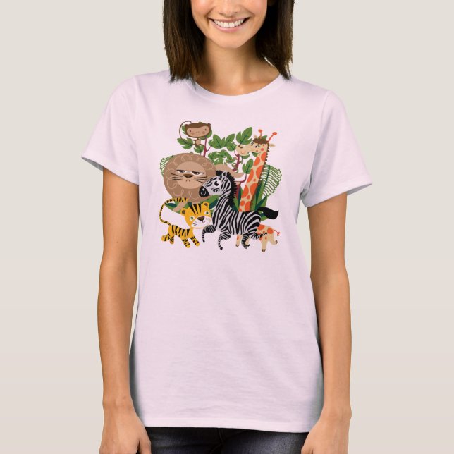 T-shirt Safari animal (Devant)