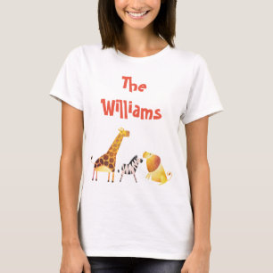 T-shirt Safari Aventure Animaux sauvages