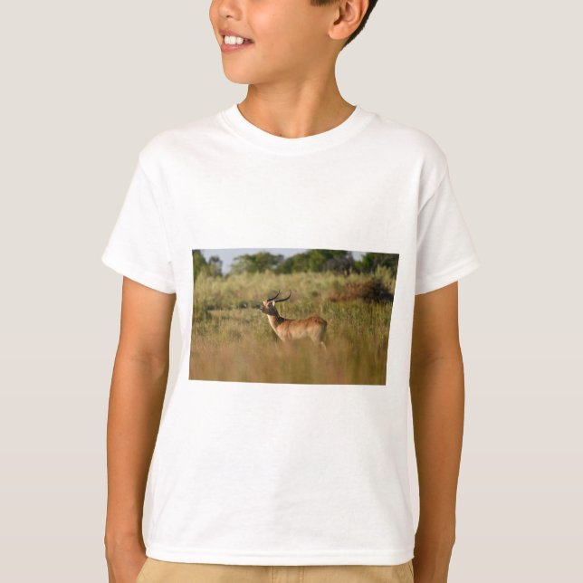 T-shirt Safari Aventure Buddy-Animal ami Tee pour enfants (Devant)