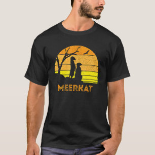 T-shirt Safari du désert de Kalahari de Meerkat Mongoose S