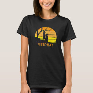 T-shirt Safari du désert de Kalahari de Meerkat Mongoose S