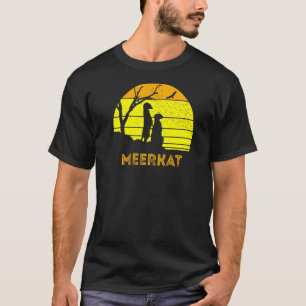 T-shirt Safari du désert de Kalahari de Meerkat Mongoose S