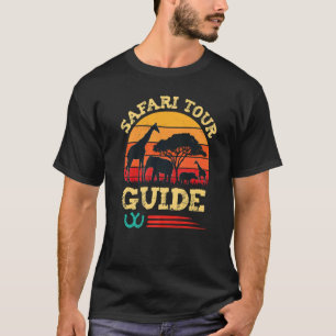 T-shirt Safari Échelle de voyage zoo animal Wild Africa Rh