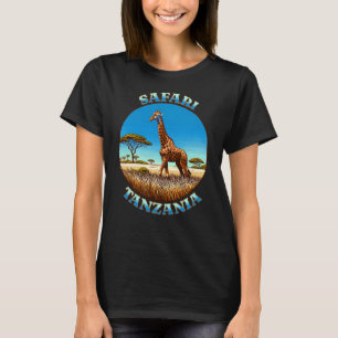 T-shirt Safari en Tanzanie