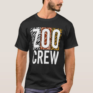 T-shirt Safari Faune Parc animalier Zoo Crew Zookeeper Cos