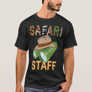 T-shirt Safari personnel Safari Anniversaire Zoo Anniversa