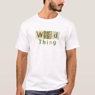 T-shirt Safari Print Wild Thing