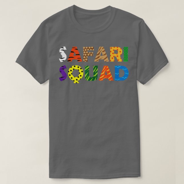 T-shirt Safari Squad African Summer Vacay Trip An (Design devant)