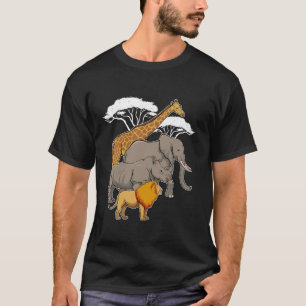 T-shirt Safari Squad Animaux Africains drôle Zoo Faune et 