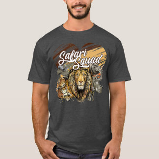 T-shirt Safari Squad We Love Our Tour Guide Wildlife Tours