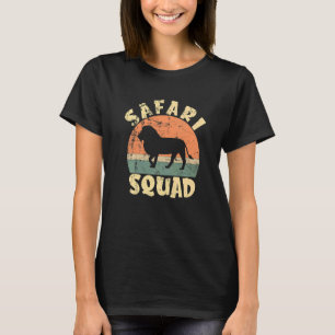 T-shirt Safari Squad Wild Animal Jungle Afrique Zoo Animal