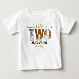 T-shirt Safari Wild Two Kids