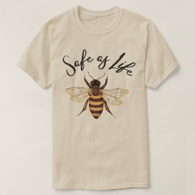 T-shirt Safe As Life (Design devant)