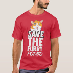 T-shirt Safe The Furry Potato Guinée Pig 135