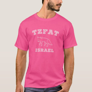 T-shirt Safed Tzfat ville d'Israël capitale de la Galilée