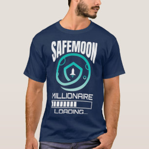 T-shirt Safemoon Millionaire Funny Crypto Cryptomonnaie
