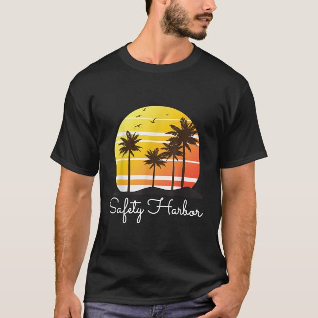 T-shirt Safety Harbour Florida Vacation Beach Family Group (Devant)