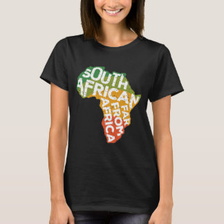 T-shirt Saffa Afrique du Sud Loin d'Afrique Drôle ExPat