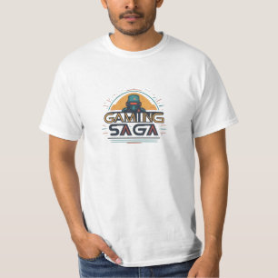 T-shirt saga de jeux