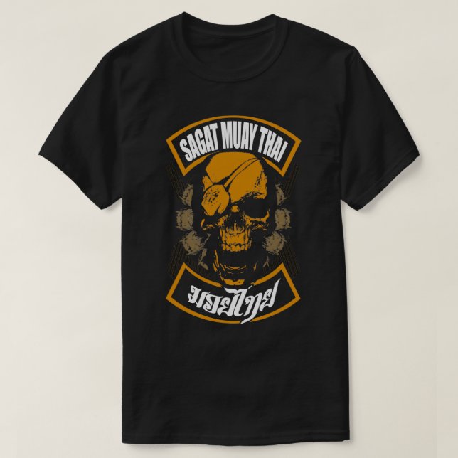 T-shirt Sagat Muay Thai Fighter Thaïlande Martial Art (Design devant)