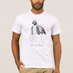 T-shirt sage de l'arabe