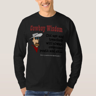 T-shirt Sagesse de cowboy - âge