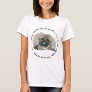 T-shirt Sagesse Pékinoise - Le Chien est le Meilleur Ami d