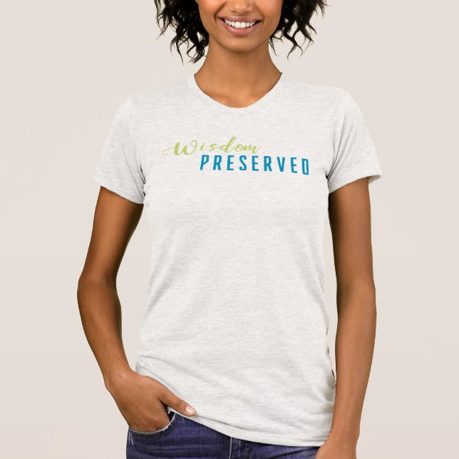 T-shirt Sagesse préservée (Devant)