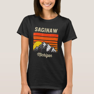 T-shirt Saginaw Michigan Hometown City State États-Unis