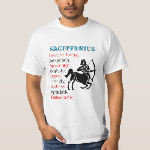 T-shirt Sagittaire Horoscope Symbole zodiaque