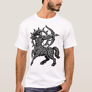 T-shirt Sagittaire — L'Archer par BurnsInHell