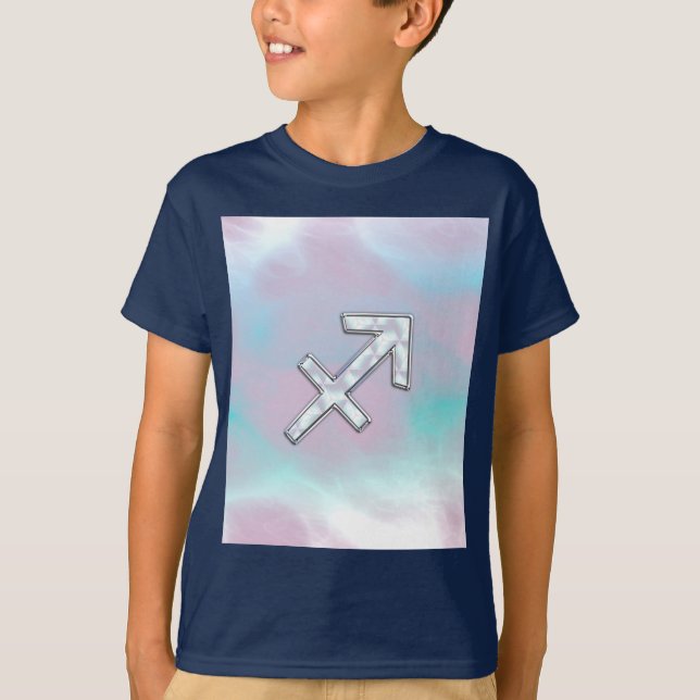 T-shirt Sagittaire moderne Zodiac sur Mère de style perle (Devant)