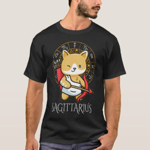 T-shirt Sagittaire Zodiak Hommes Noir