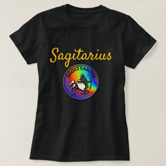 T-Shirt Sagittaire Zodiaque (Design devant)
