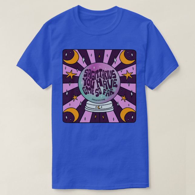 T-shirt Sagittarius Crystal Ball (Design devant)