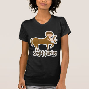 T-shirt Sagittarius Cute Archer Astrologie Dessin