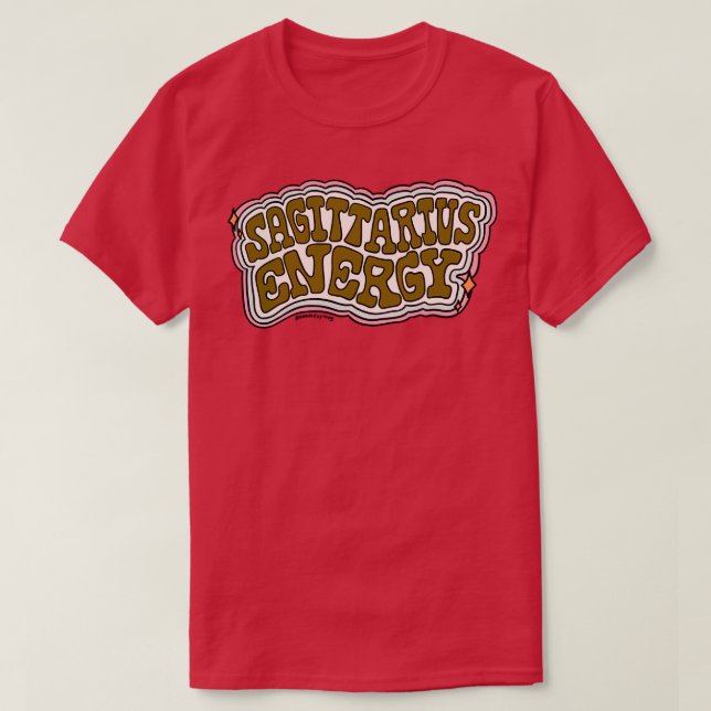 T-shirt Sagittarius Energy (Design devant)